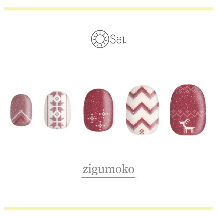 Osot/zigumoko　ネイルチップイメージ